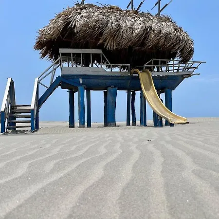 4paradisiaca Casa De Playa Bahia Del Sol Сasa de vacaciones Cartagena